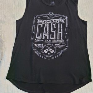 Hello I'm Johnny Cash American Legend Tank Top Mens XL